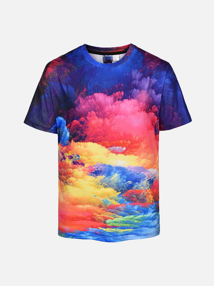 Super Vivid Sublimation Dye T-Shirt